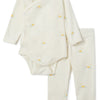 DUCKLING WRAP & TROUSER SET